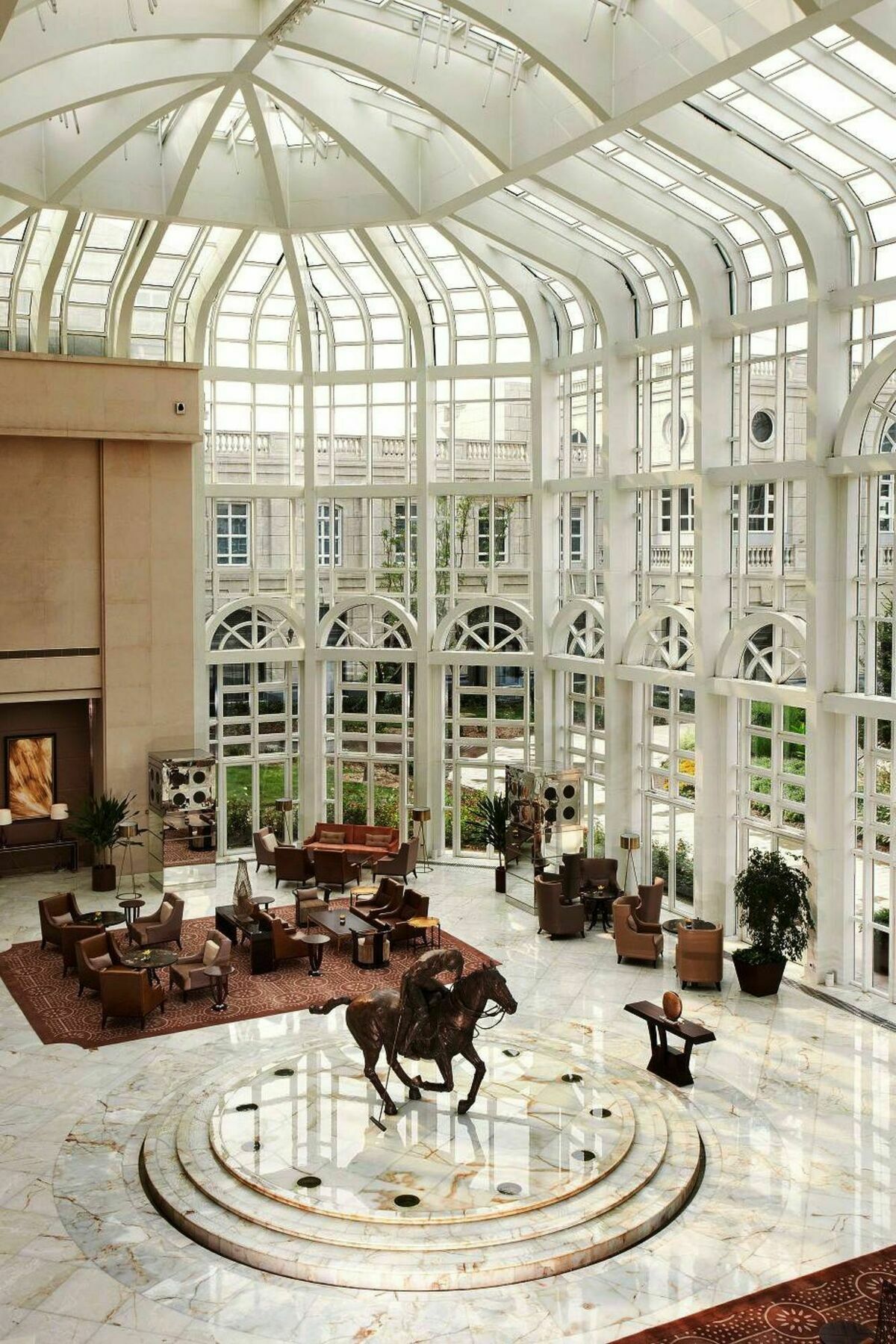 Tianjin Goldin Metropolitan Polo Club Hotel Xiqing Interiør bilde